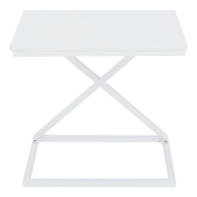 Príručný/nočný stolík, biela, APIA