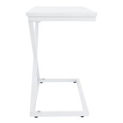 Príručný/nočný stolík, biela, APIA