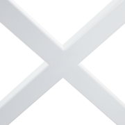 Príručný/nočný stolík, biela, APIA