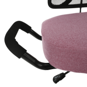 Ergonomická kľakačka, ružová/čierna, RUFUS
