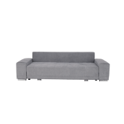 Rozkladacia pohovka, svetlosivá, KEVAN BIG SOFA