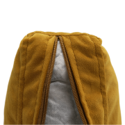 Celočalúnená pohovka, horčicová látka, LUANA