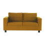 Celočalúnená pohovka, 3-sed, horčicová látka, LUANA