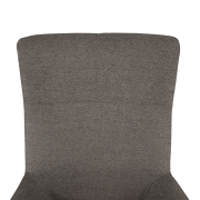 Kreslo ušiak, sivá/čierna, SAMY