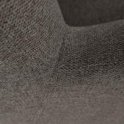 Kreslo ušiak, sivá/čierna, SAMY