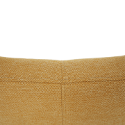 Kreslo ušiak, žltá/čierna, SAMY