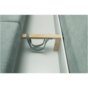 Pohovka rozkladacia, mentol látka Queens, AURELIA