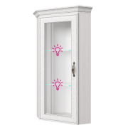 LED osvetlenie, 2-bodové, biela, OLJE, TIFFY, HELIO, ESENA, BENOL