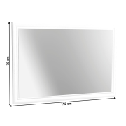 Zrkadlo KC3, sosna andersen, KORA