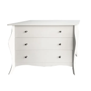 Komoda, biela, ELIANA