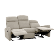 Sedacia zostava 3+2+1, látka sivohnedá Taupe, FASAN