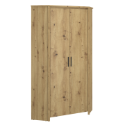 Rohová skriňa 2D, dub artisan, AIRON