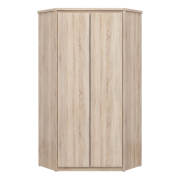 Rohová skriňa 2D, dub sonoma, NORTY TYP 27