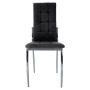 Stolička, tmavosivá látka/kov, ADORA 2 NEW