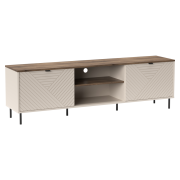 TV stolík, kašmír/dub castello, EYCO 2D/180