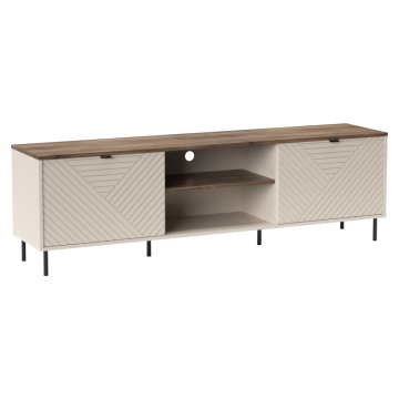 TV stolík, kašmír/dub castello, EYCO 2D/180