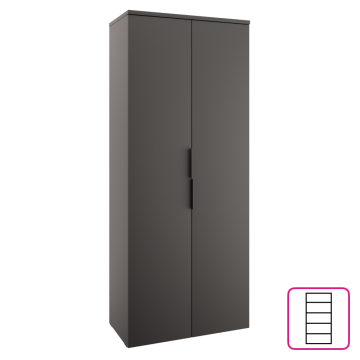 Skriňa, antracit, ADAPO ADP01
