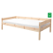 Posteľ s roštom, 90x200, smrek, BENY