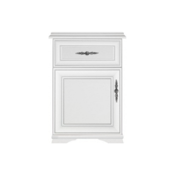 Komoda, alpská biela, KENTAK KOM1D1SL/P