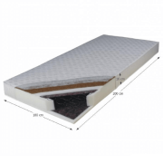 Matrac, pružinový, 180x200, KOKOS MEDIUM