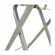 Barová stolička, buk/alumínium, BOXER