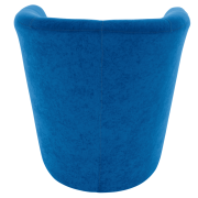 Klubové kreslo, modrá, CUBA