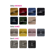 Klubové kreslo, hnedá, CUBA