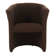 Klubové kreslo, hnedá, CUBA