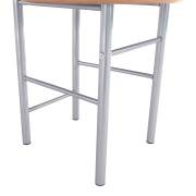 Vešiak-nemý sluha, buk/strieborná, FRANK