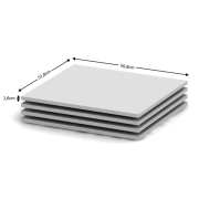 Police 4 ks, biela, 56,8x51,8, BETTY 2 BE02-012-00