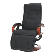 Masážne kreslo, čierne, ARTUŠ 2