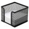 Drôtený stojan na blok "kocka" 95x80x95mm čierny