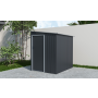 plechový domček LANITPLAST WANDHAUS 56 ANTRACIT LG4362