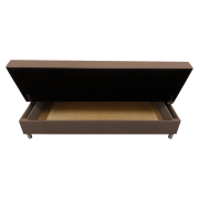 Rozkladacia pohovka, hnedá, ALADA