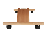 Ergonomická kľakačka, sivohnedá Taupe/buk, FLONET