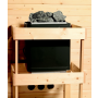 fínska sauna KARIBU LARIN (85554) LG3970