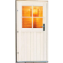 fínska sauna KARIBU NORGE (92118) terragrau LG4010
