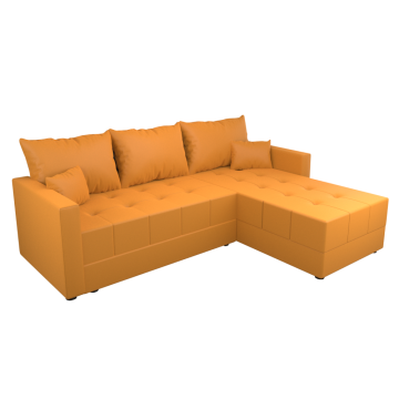 Univerzálna sedacia súprava, horčicová, DUAN ROH