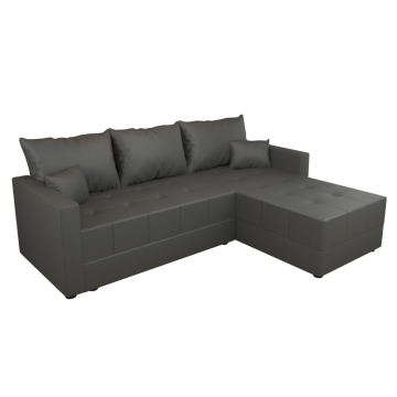 Univerzálna sedacia súprava, sivá, DUAN ROH