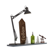 Polica, grafit, FEDOR