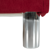 Rozkladacia pohovka, červená, ALADA