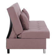 Rozkladacia pohovka, ružová, ALADA