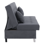 Rozkladacia pohovka, sivá, ALADA