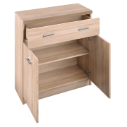 Komoda 2D1S, dub sonoma, TOPTY TYP 19