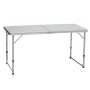 Skladací kempingový stôl, 120 cm, hliník/MDF, KEPI TYP 1