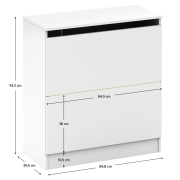 Perinák, biela, BETTY 2 BE-02-040