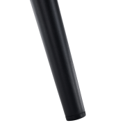 Dizajnové kreslo, béžová/čierna, MARKEN