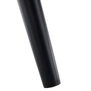 Dizajnové kreslo, sivá/čierna, MARKEN