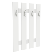 Vešiaková stena, biela, KORADO NEW KV11