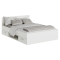 Posteľ, 140x200, biela, MICHIGAN NEW